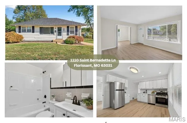$174,900 | 1110 St Bernadette Lane, Florissant, MO 63031