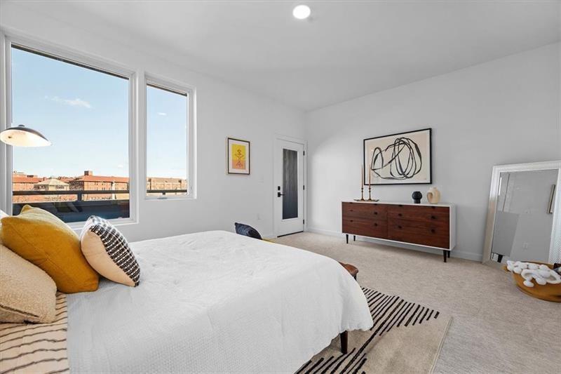 112 Burrows Street Pittsburgh, PA 15213 - Photo 11 of 13 a bedroom with a bed and a window