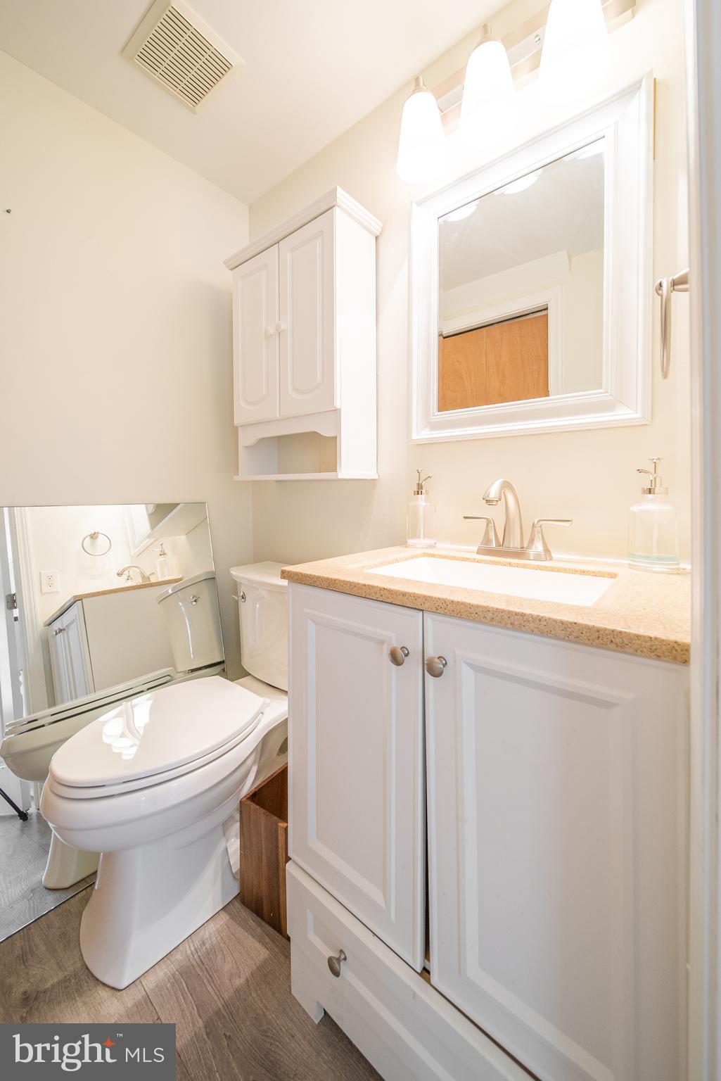 105 Whitestone Way Frederick, MD 21702 - Photo 9 of 19 a bathroom with a sink toilet and mirror