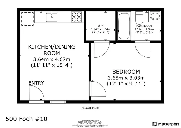 $725 | 500 Foch Street, Unit 10, Bryan, TX 77801