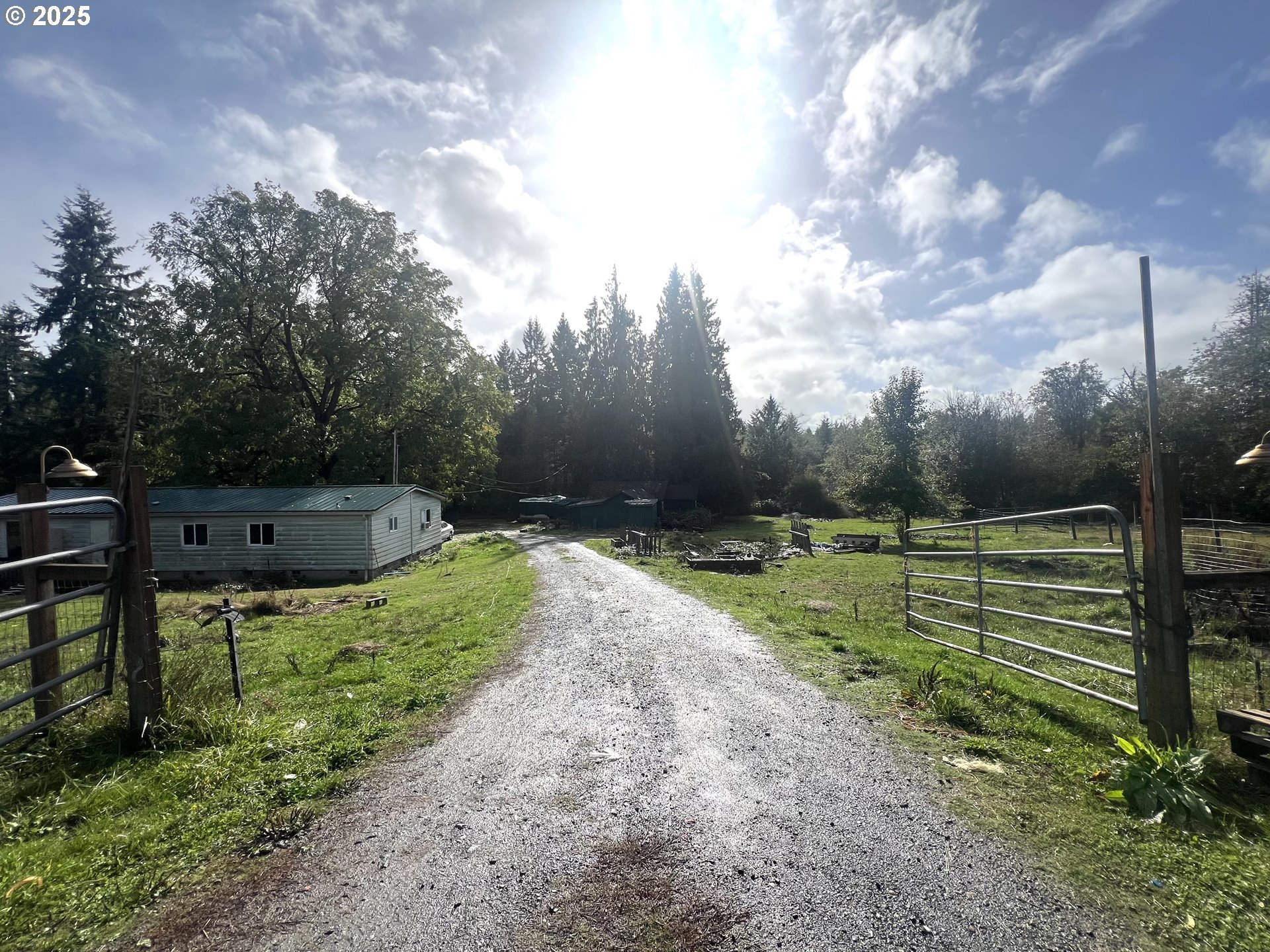 24853 Warren Road Rainier, OR 97048 - Photo 13 of 27 a garden view with a seating space
