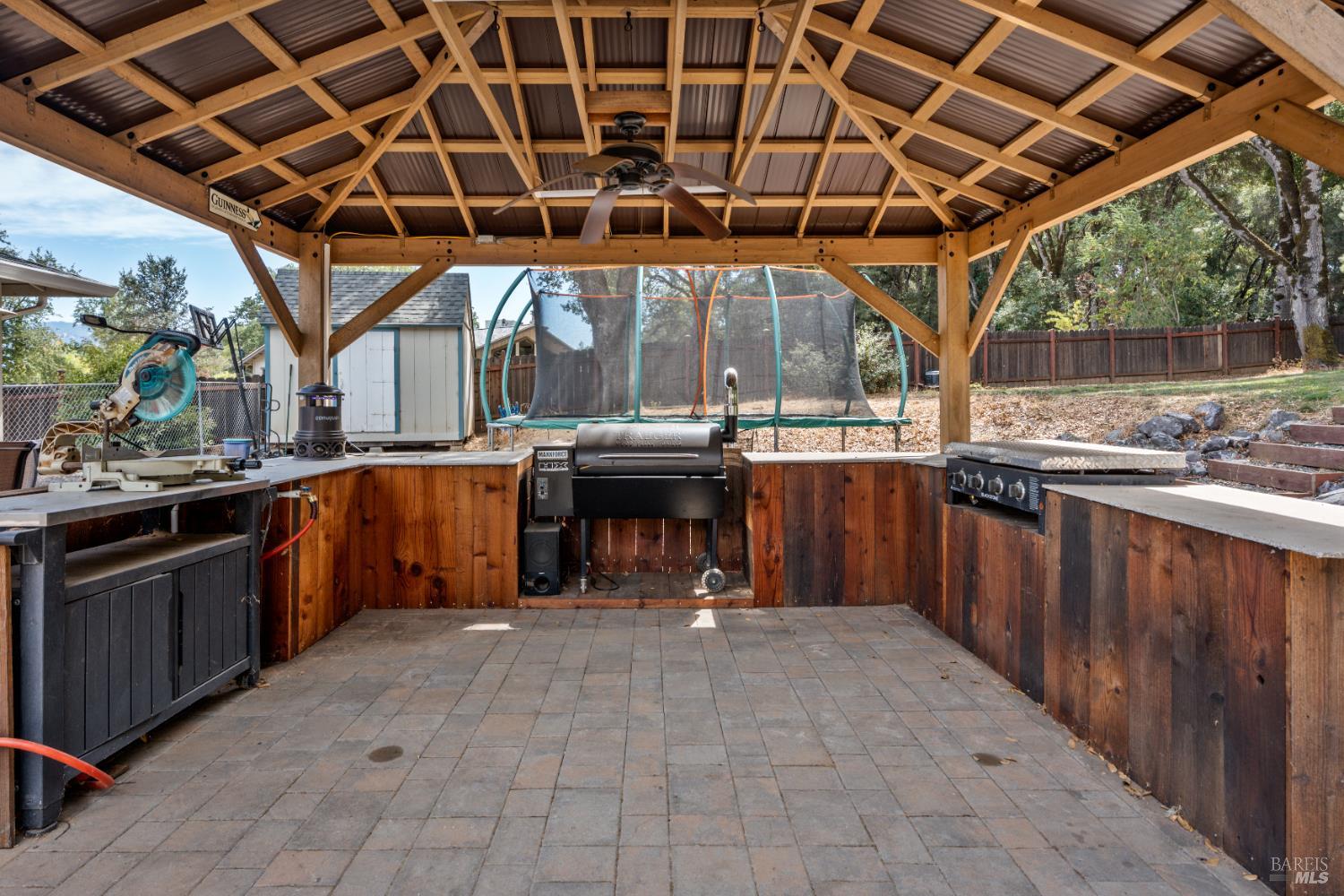 9510 West Potter Valley Road Potter Valley, CA 95469 - Photo 16 of 30 a view of a swimming pool with a patio