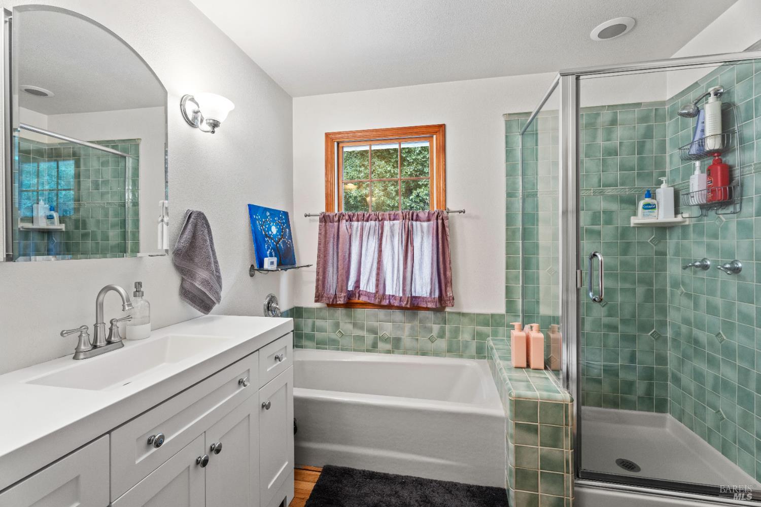 9510 West Potter Valley Road Potter Valley, CA 95469 - Photo 8 of 30 a bathroom with a sink and a mirror