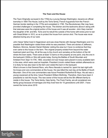 $575,000 | 2750 Canada Hill Road, Myersville, MD 21773