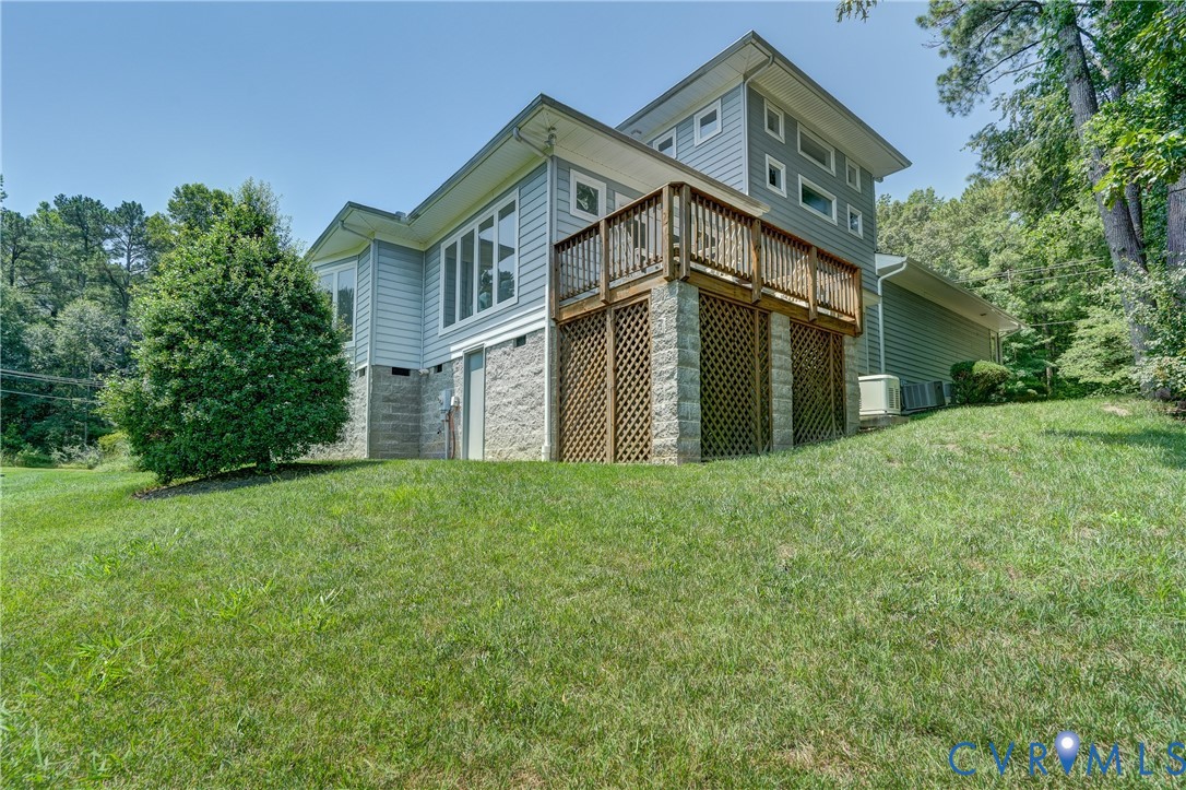 7902 Johnson Road Petersburg, VA 23805 - Photo 54 of 55 Multi-level residence featuring light blue siding