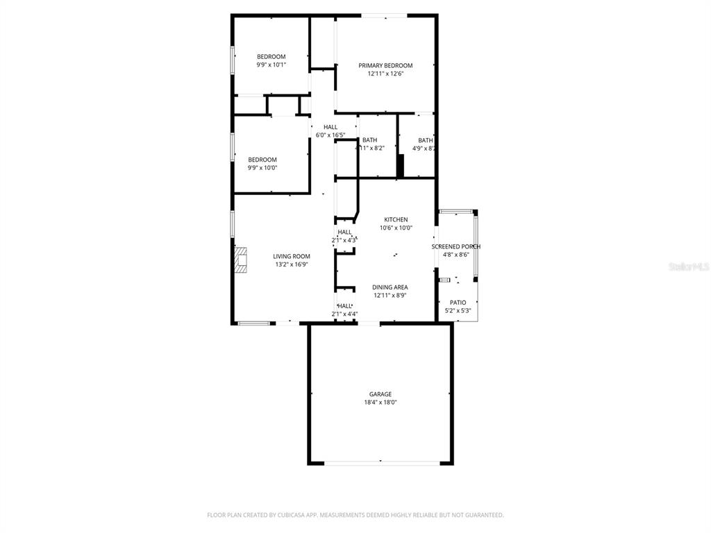 10517 Rocking A Run Orlando, FL 32825 - Photo 28 of 29 a picture of a floor plan