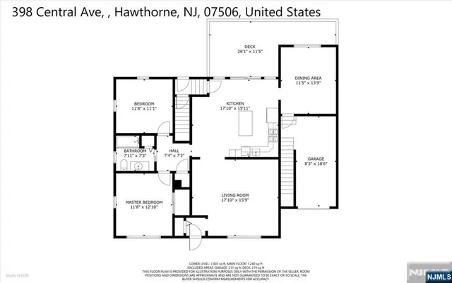 $575,000 | 398 Central Avenue, Hawthorne, NJ 07506