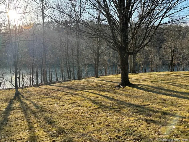 a house with trees in front of it