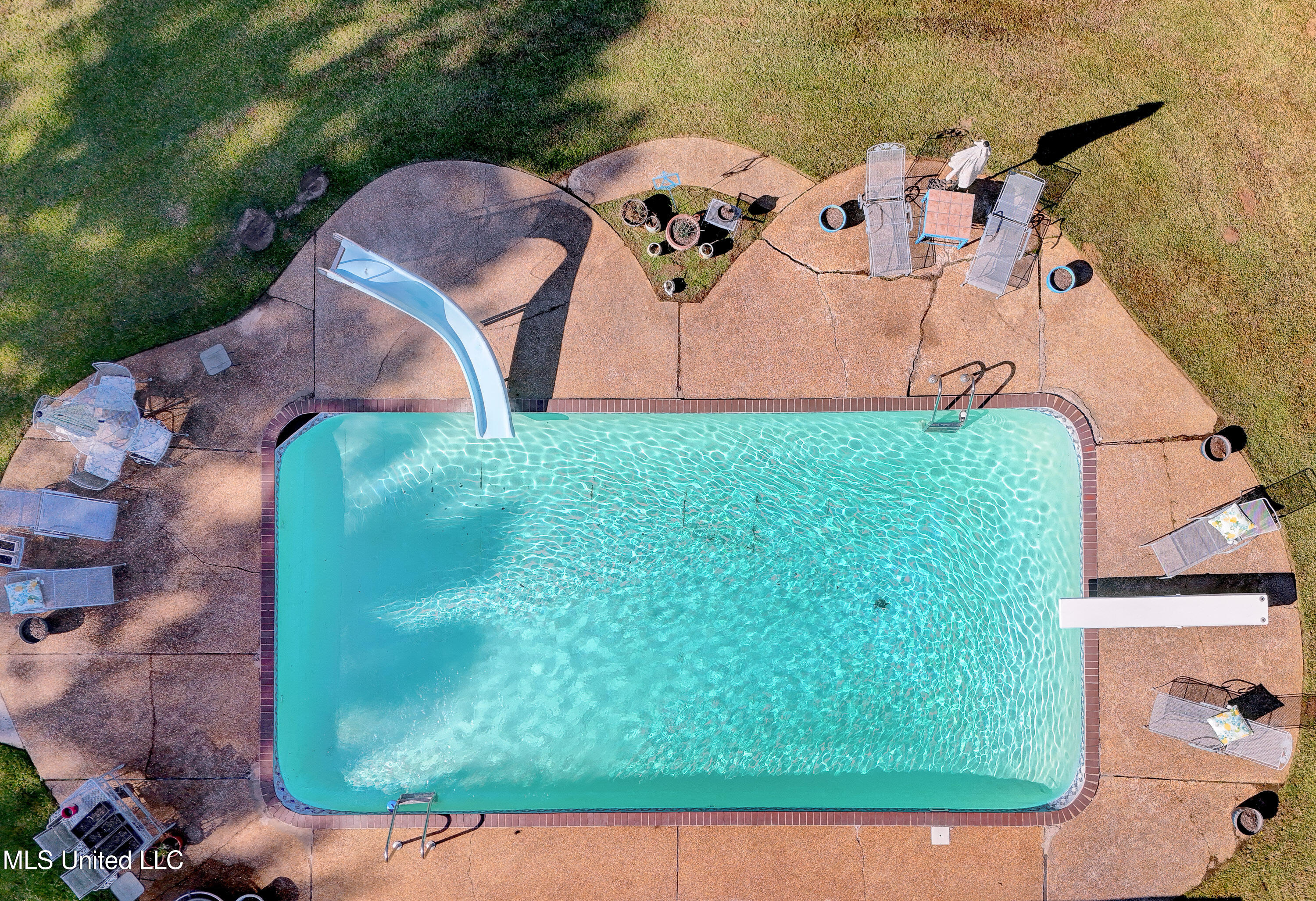704 Brenmar Street Brandon, MS 39042 - Photo 42 of 49 Aerial Pool View 1
