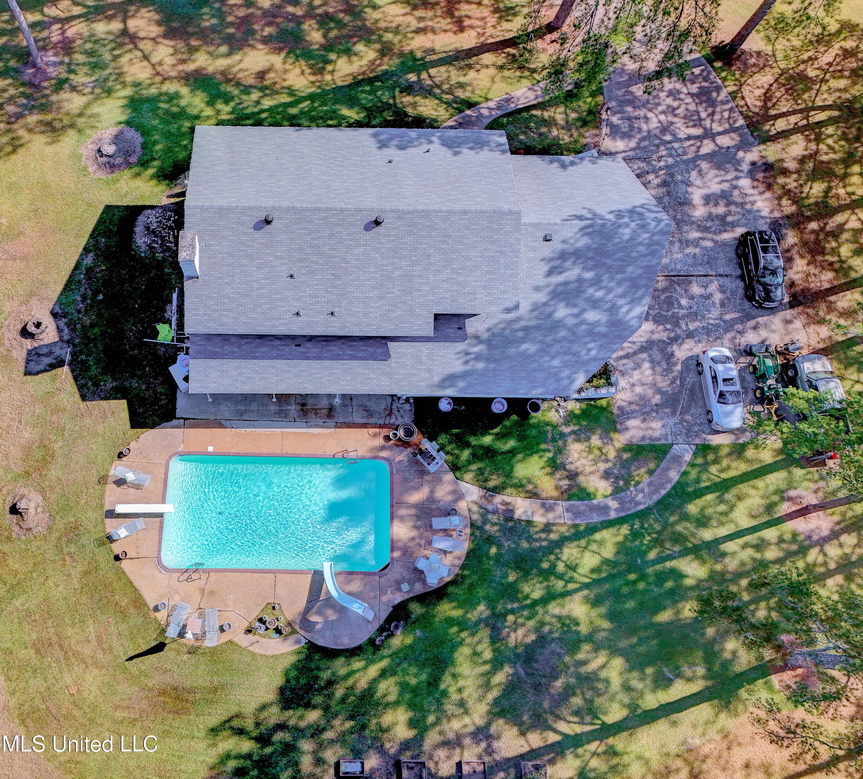 704 Brenmar Street Brandon, MS 39042 - Photo 43 of 49 Aerial Rooftop View