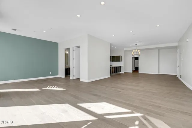 a view of livingroom with natural light