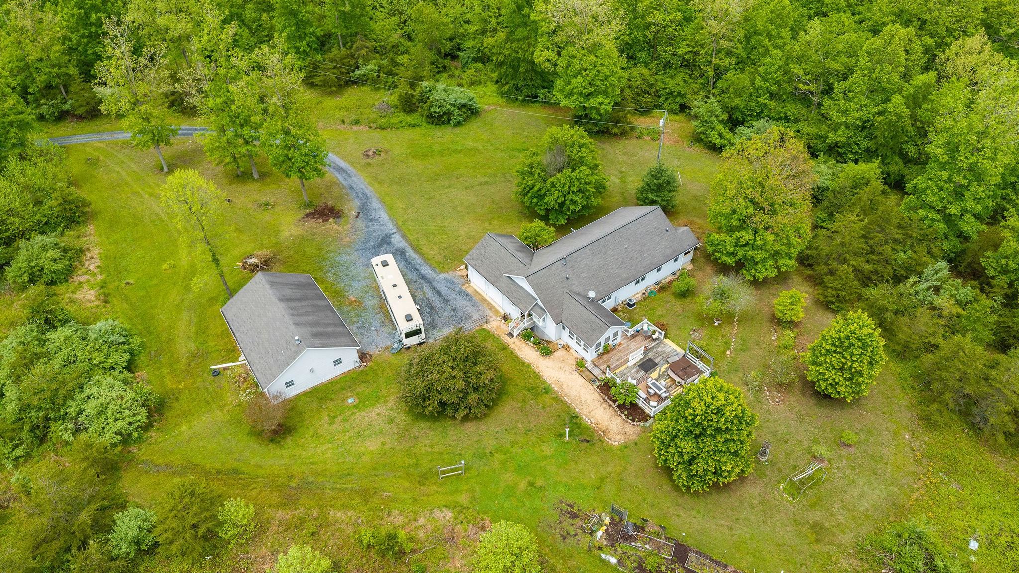 516 Estaline Valley Road Craigsville, VA 24430 - Photo 73 of 75 an aerial view of houses with yard