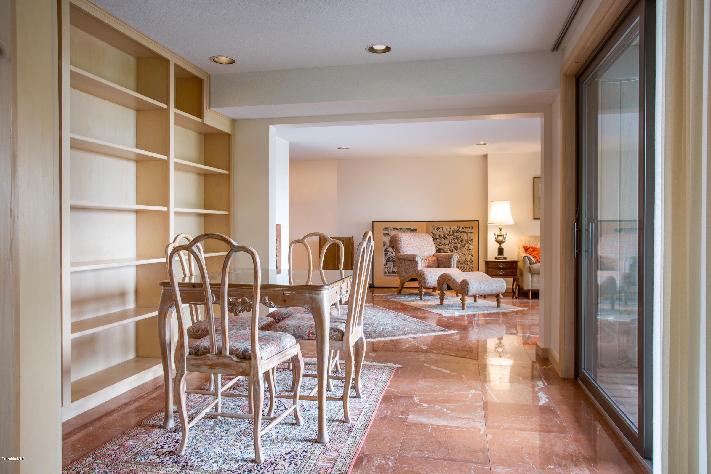 611 Main Road Monterey, MA 01245 - Photo 15 of 32 a view of a dining room with furniture