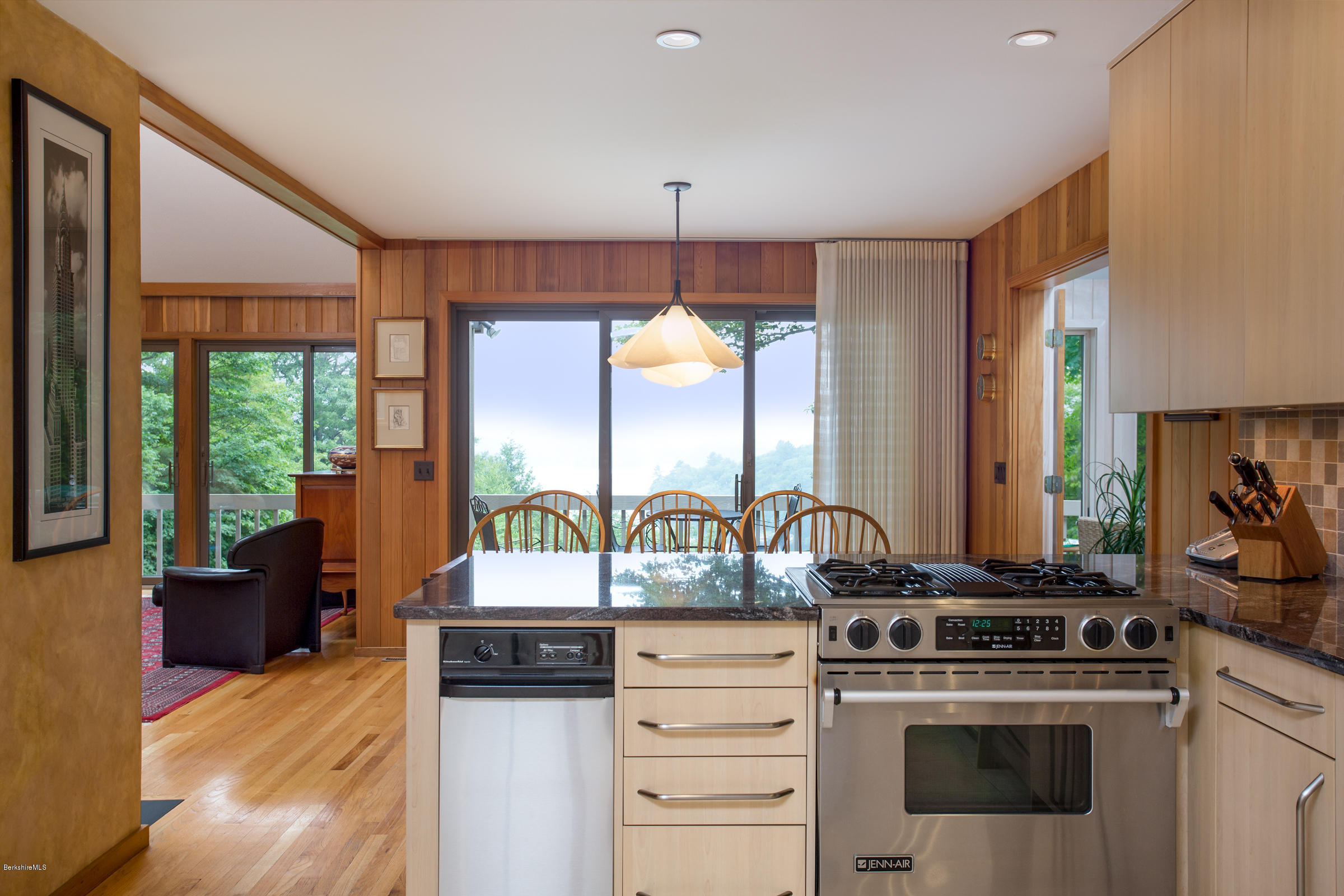 611 Main Road Monterey, MA 01245 - Photo 7 of 32 a kitchen with a stove and a wooden floors