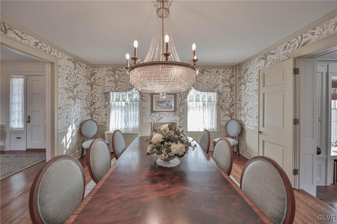 837 Tioga Avenue Bethlehem, PA 18018 - Photo 16 of 50 a view of a livingroom with furniture and chandelier