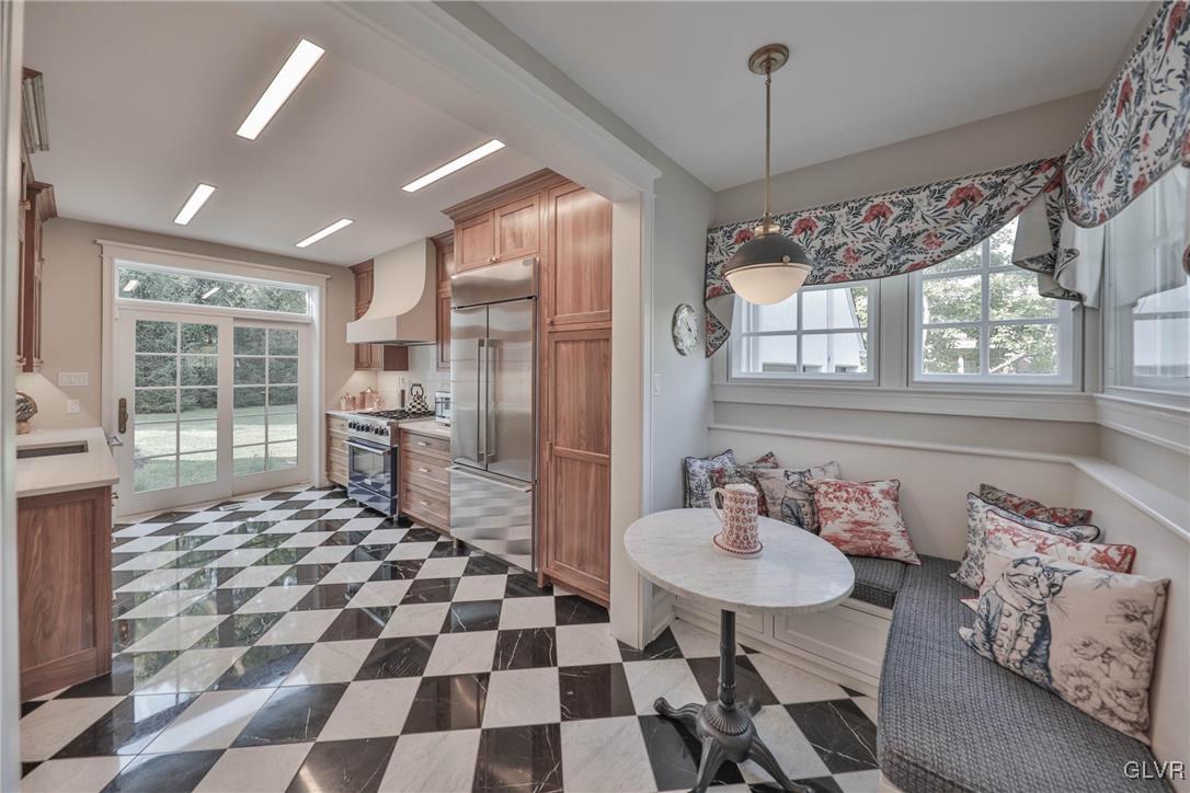 837 Tioga Avenue Bethlehem, PA 18018 - Photo 22 of 50 a spacious bathroom with a sink a mirror and a shower