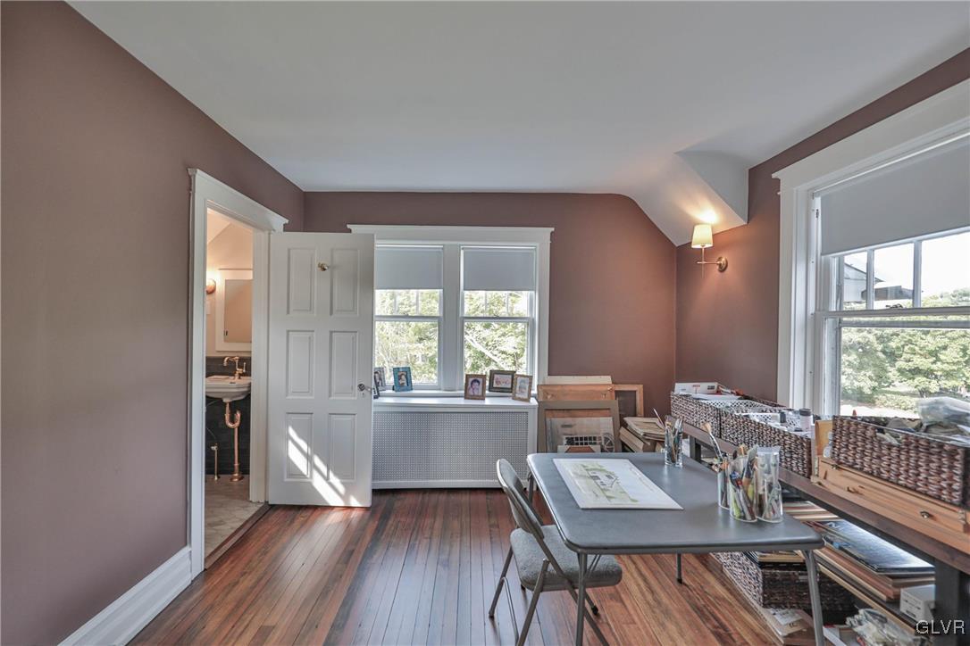 837 Tioga Avenue Bethlehem, PA 18018 - Photo 39 of 50 a view of a dining room with furniture window and wooden floor