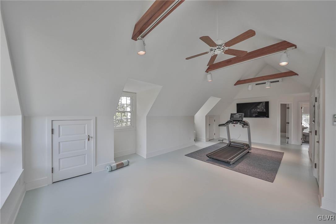 837 Tioga Avenue Bethlehem, PA 18018 - Photo 41 of 50 a living room with furniture and a ceiling fan