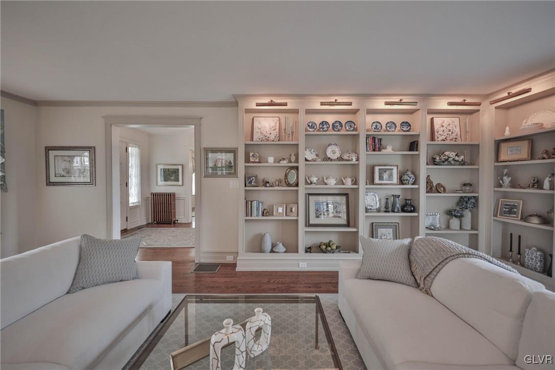 837 Tioga Avenue Bethlehem, PA 18018 - Photo 7 of 50 a living room with furniture and a floor to ceiling window