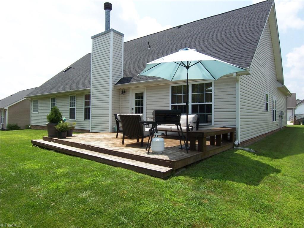 4702 Ridgefall Road Greensboro, NC 27410 - Photo 23 of 27 Look at the privacy you will have.