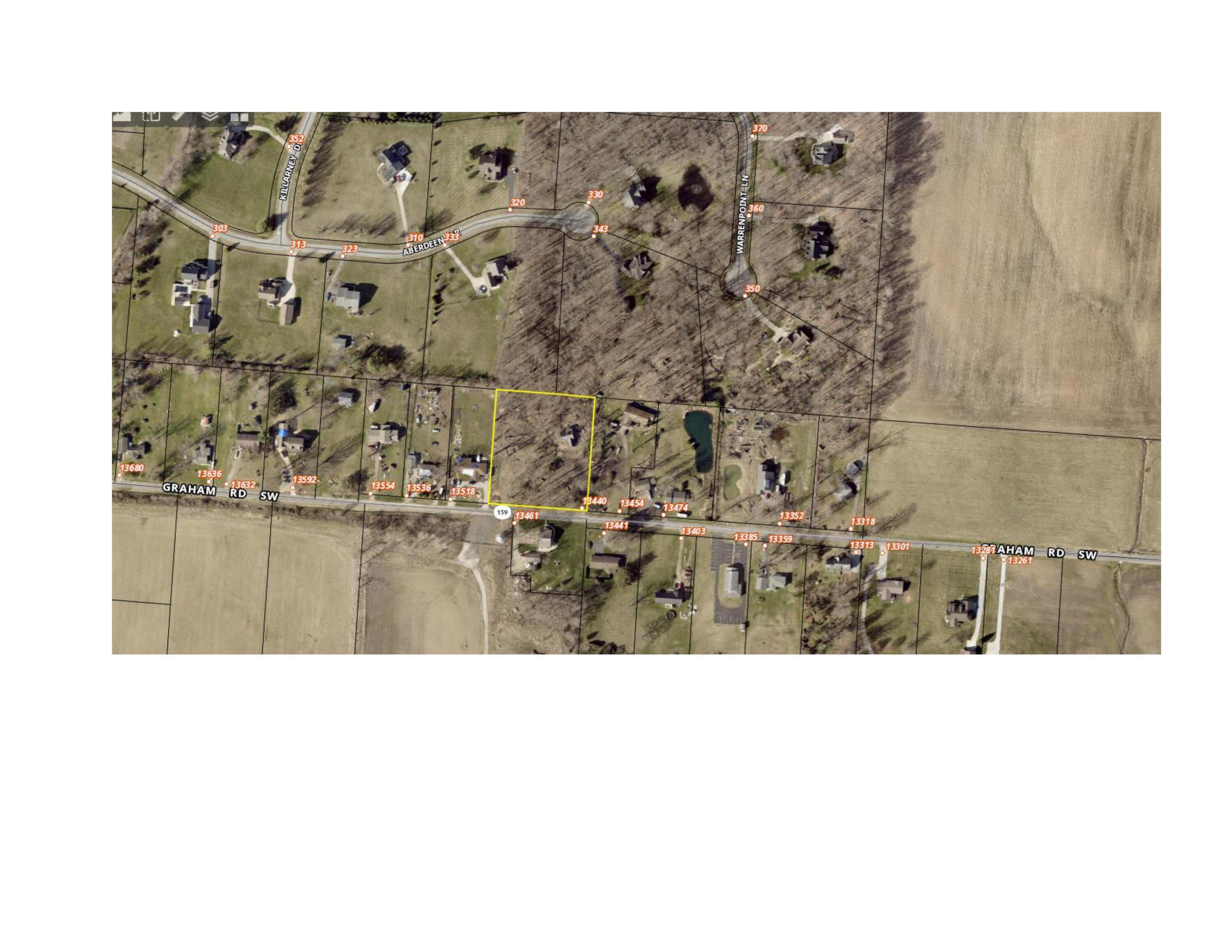 13440 Graham Road Southwest Pataskala, OH 43062 - Photo 14 of 14 Plot Map
