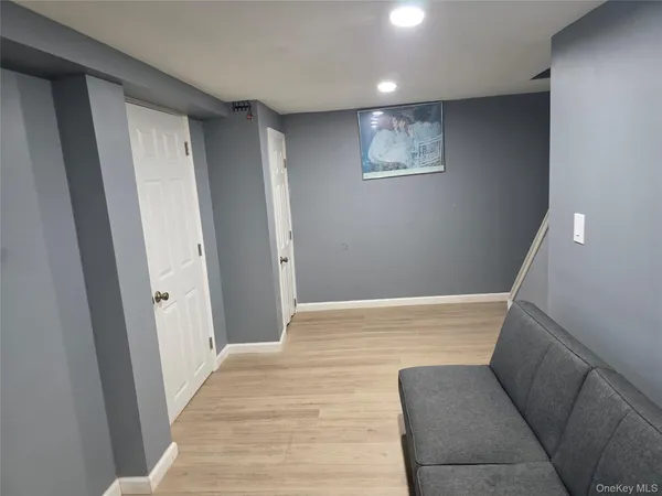 a view of livingroom with furniture and window