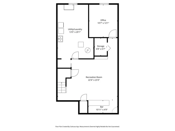 a picture of a floor plan