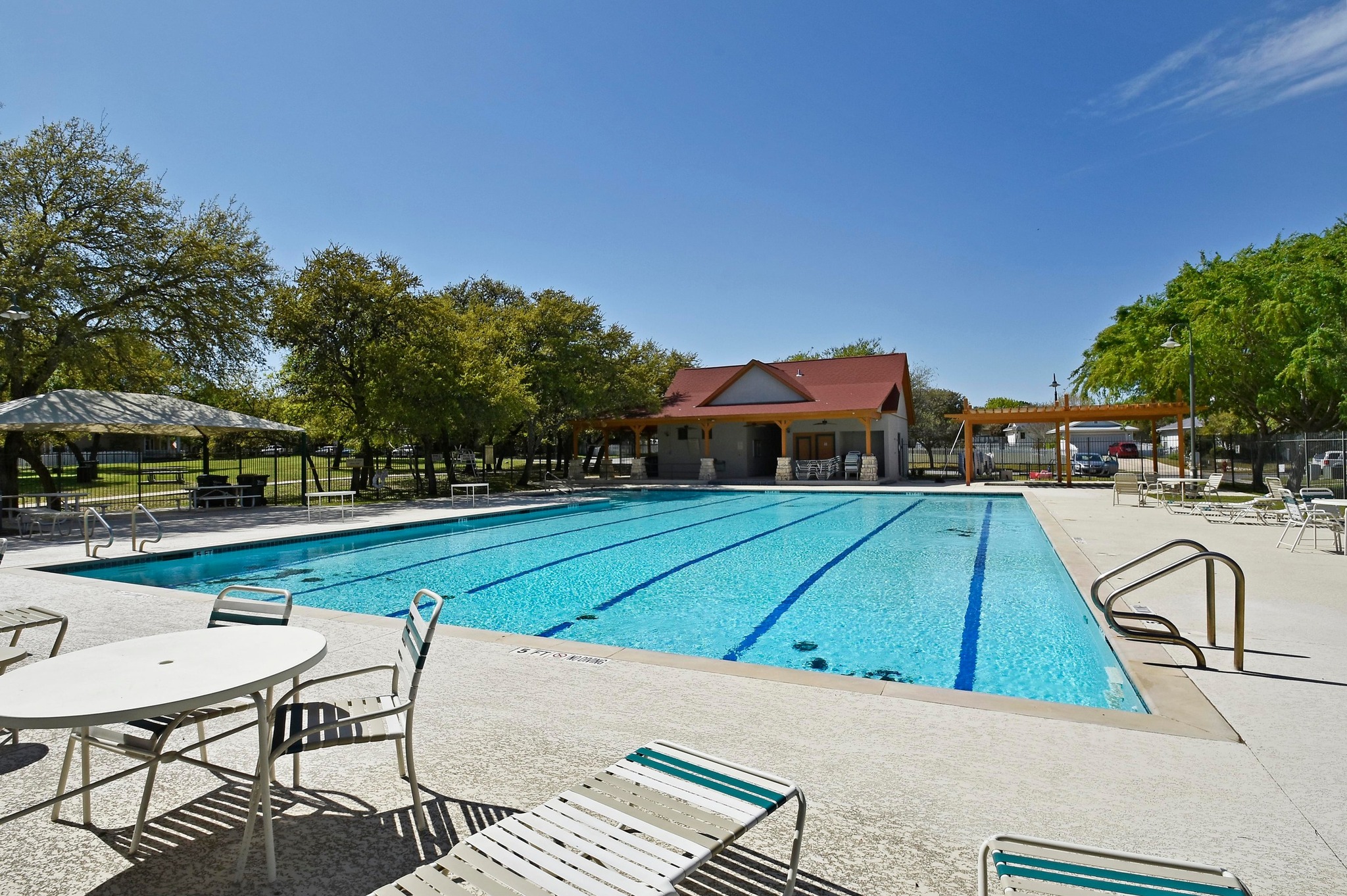 332 Wetzel Kyle, TX 78640 - Photo 30 of 31 a view of an outdoor space pool patio and outdoor seating
