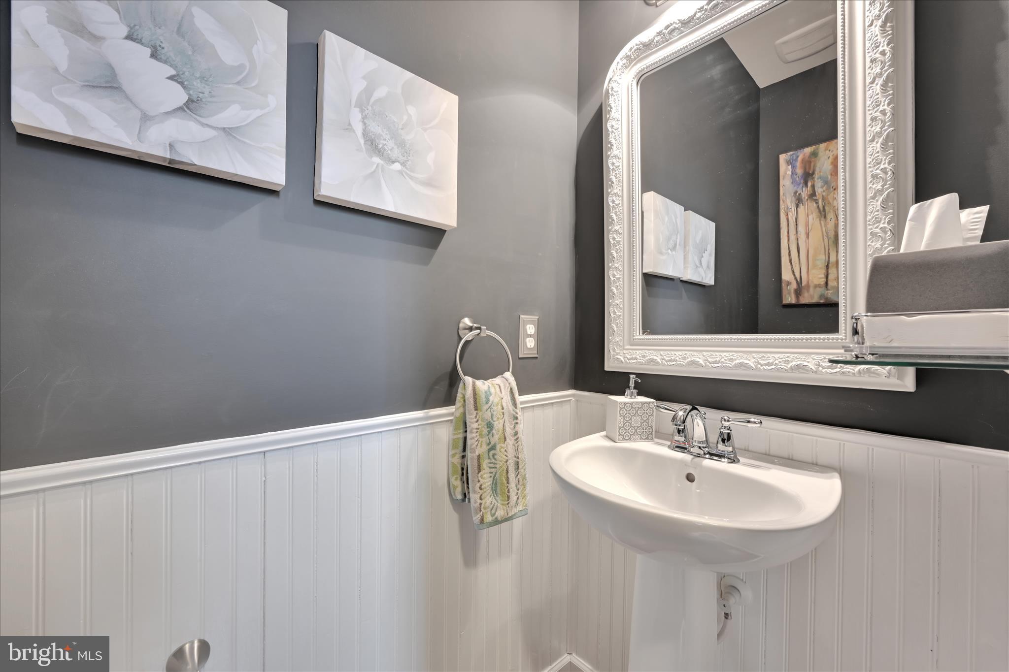 1021 Countryside Road Seven Valleys, PA 17360 - Photo 13 of 36 a bathroom with a sink and a mirror