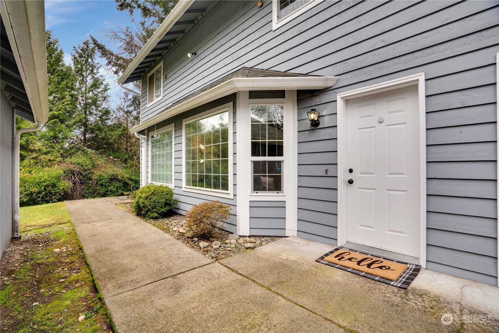 203 View Road Steilacoom, WA 98388 - Photo 1 of 22 a front view of a house with a yard
