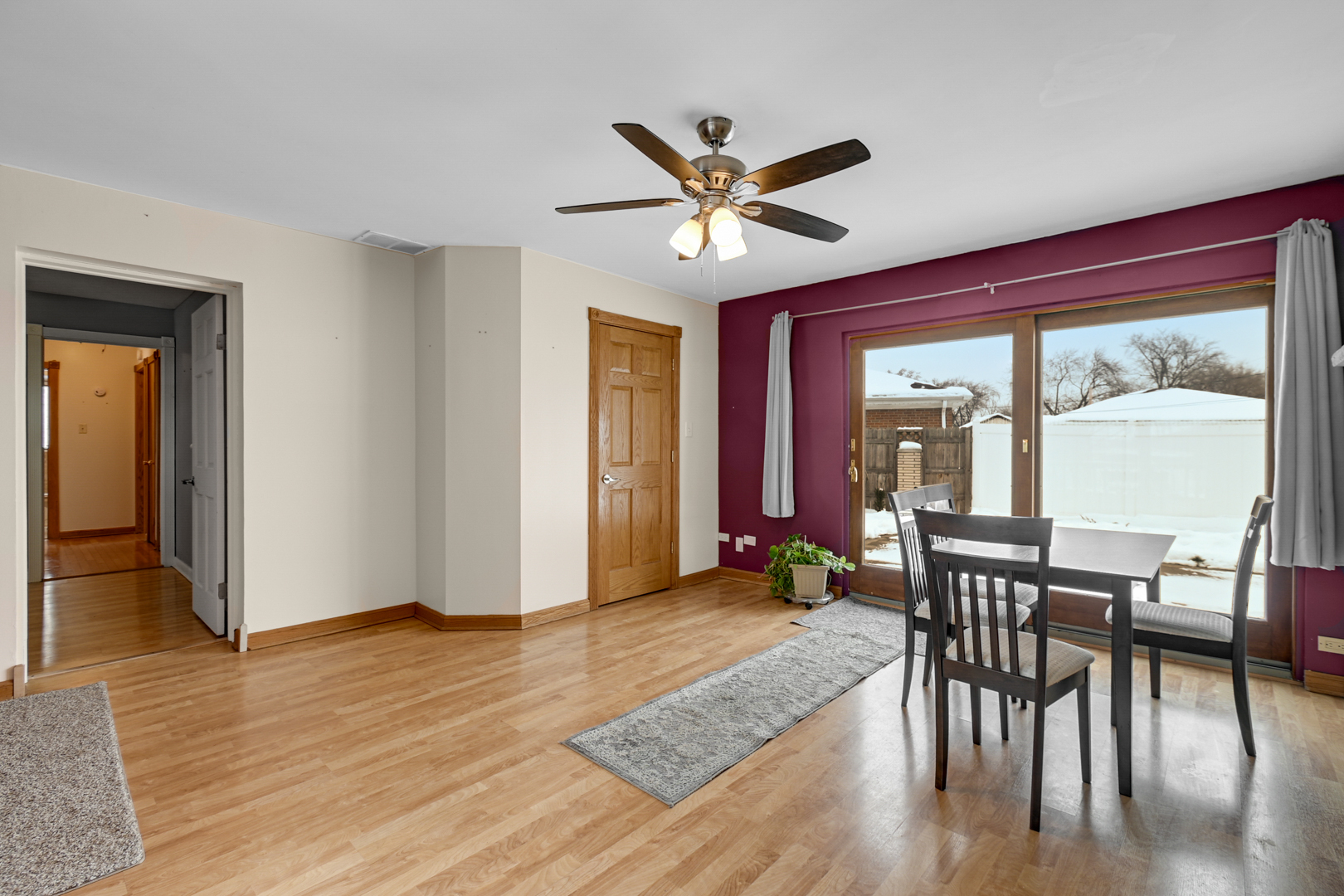 3740 153rd Street Midlothian, IL 60445 - Photo 9 of 20 a view of a dining room with furniture window and wooden floor