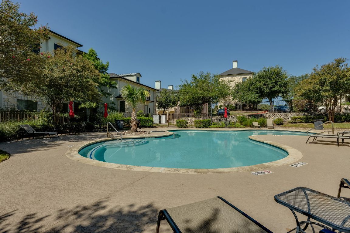 7701 Rialto Boulevard, Unit 1116 Austin, TX 78735 - Photo 25 of 26 a view of outdoor space yard and swimming pool
