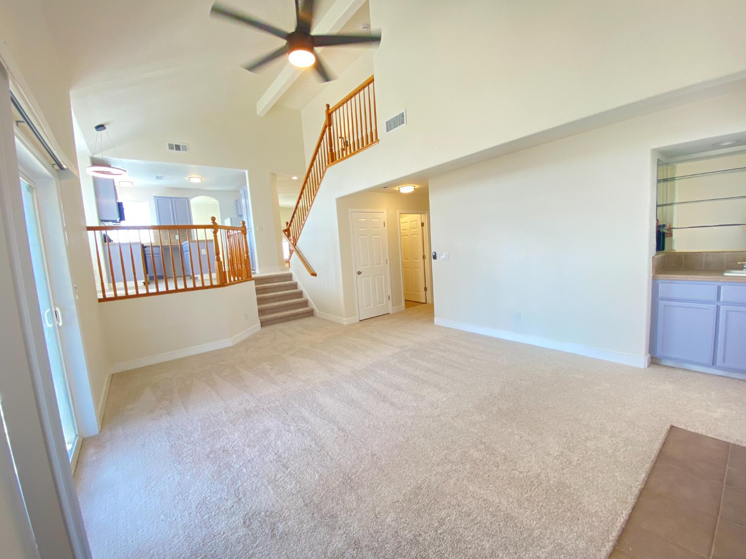 1716 Via Milano Gustine, CA 95322 - Photo 12 of 28 a view of a livingroom with staircase