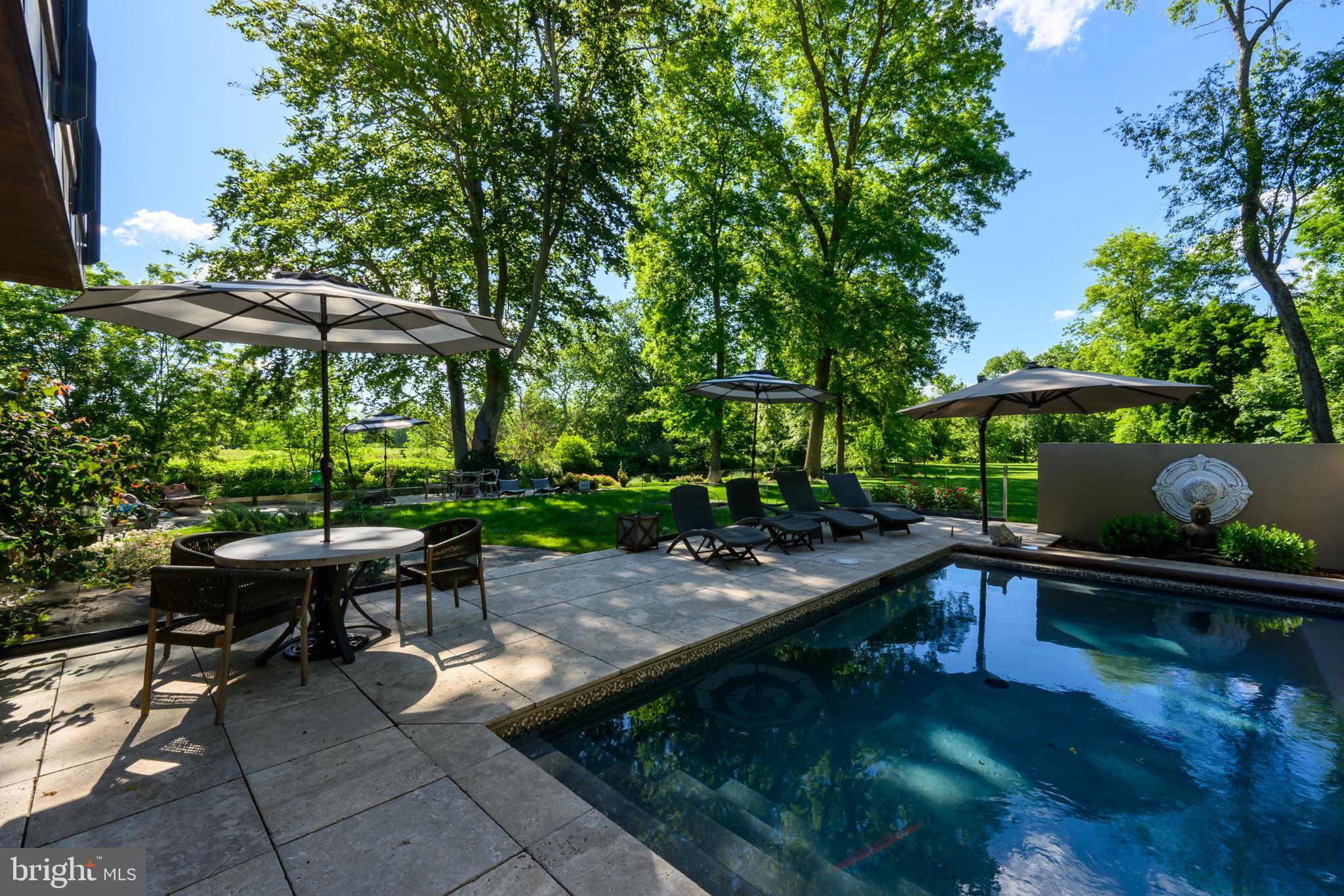 1574 Camp Linden Road West Chester, PA 19382 - Photo 14 of 61 Lap pool & patio accessed from great room