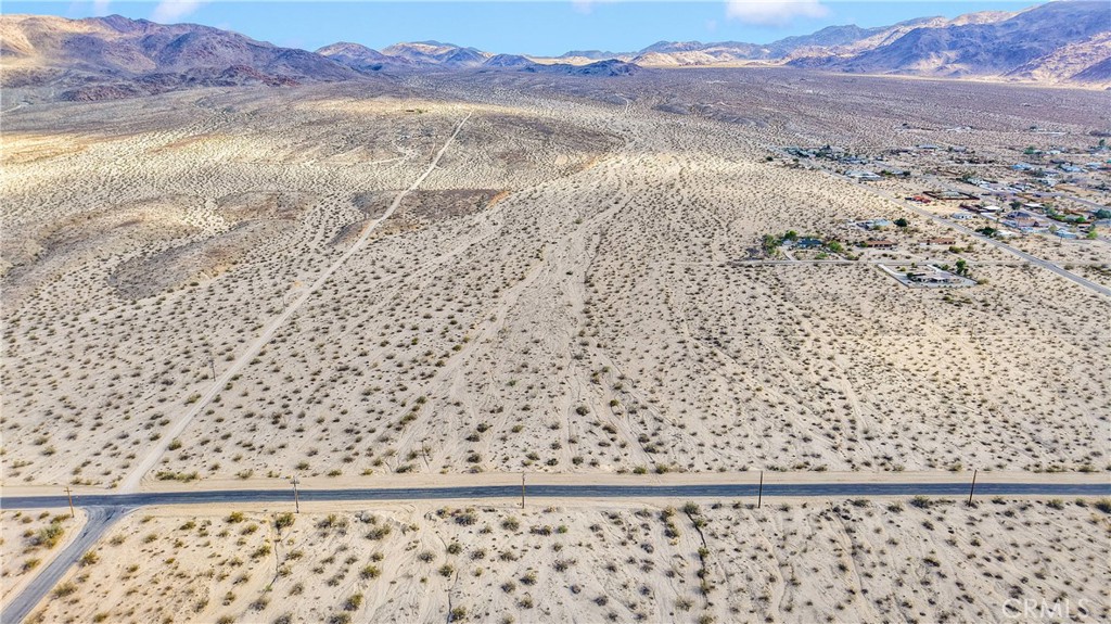 2 Baseline Road Twentynine Palms, CA 92277 - Photo 4 of 20 a view of a small yard and a mountain view