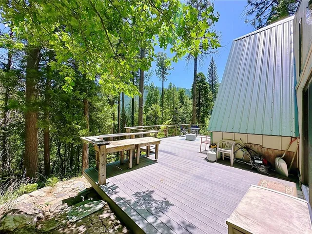 a view of swimming pool with a garden