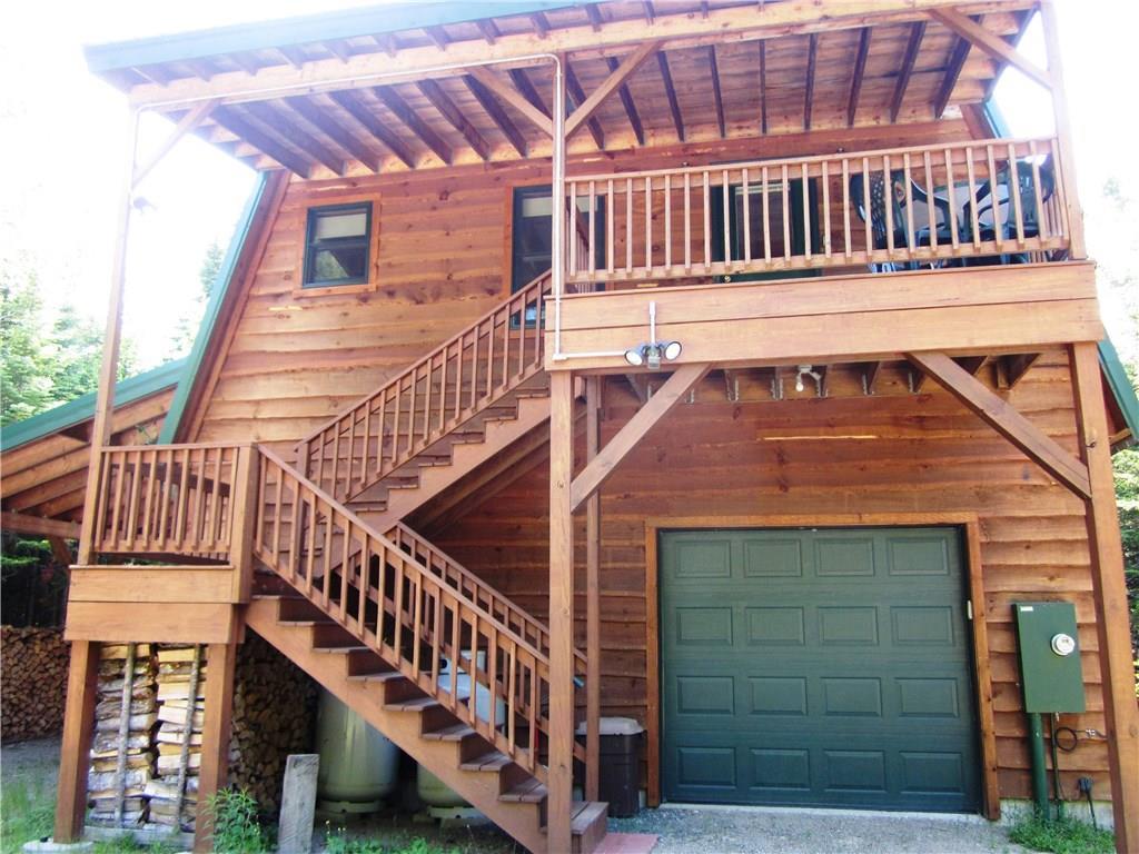 83 Eustis Ridge Road Eustis, ME 04936 - Photo 4 of 31 Back of Garage & In-Law entrance