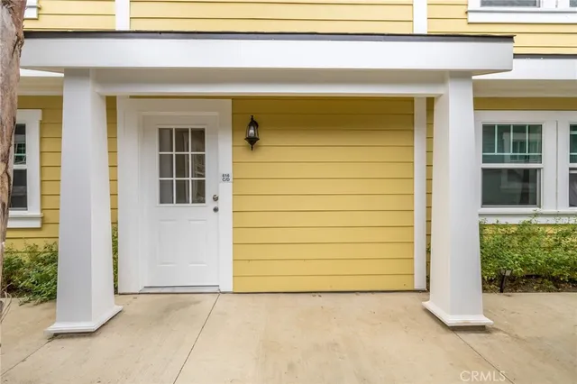 a view of front door of a house