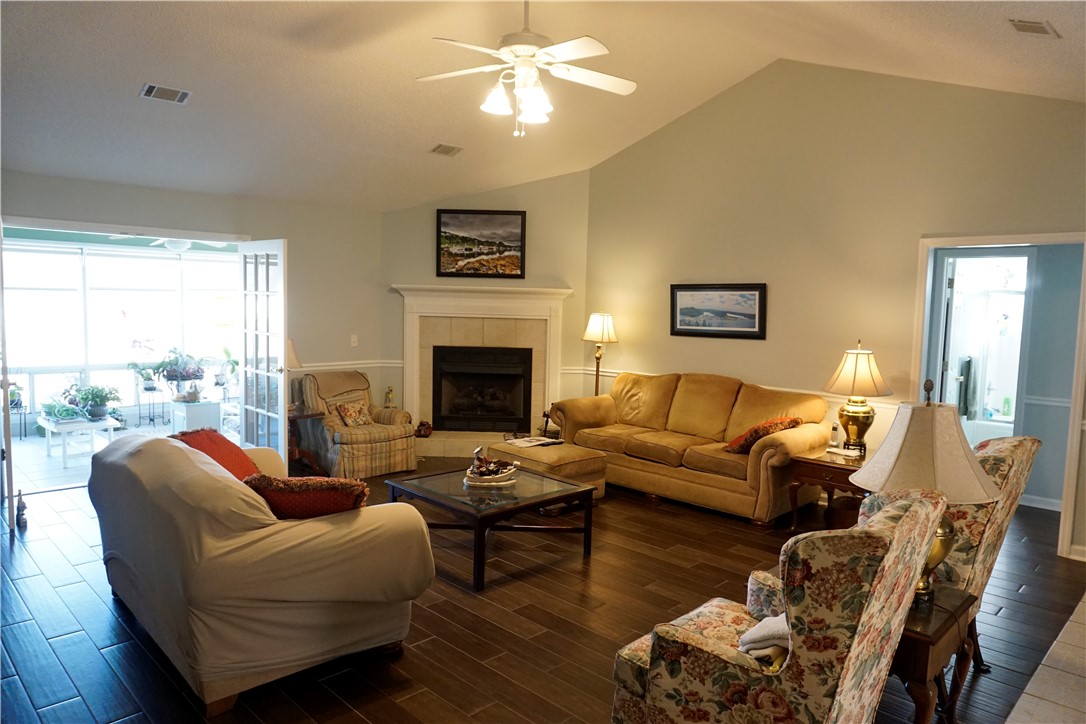 5710 Wooddell Ridge Road Waycross, GA 31503 - Photo 2 of 35 Great room, most of the furniture in the home is available, excluding the grandfather clock.