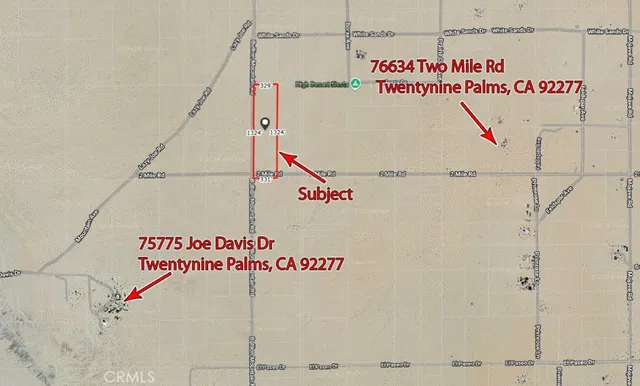 $19,500 | 76100 2 Mile Road, Twentynine Palms, CA 92277