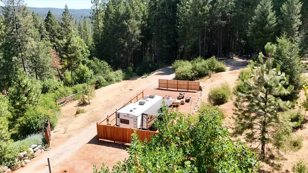 a view of outdoor space with trees