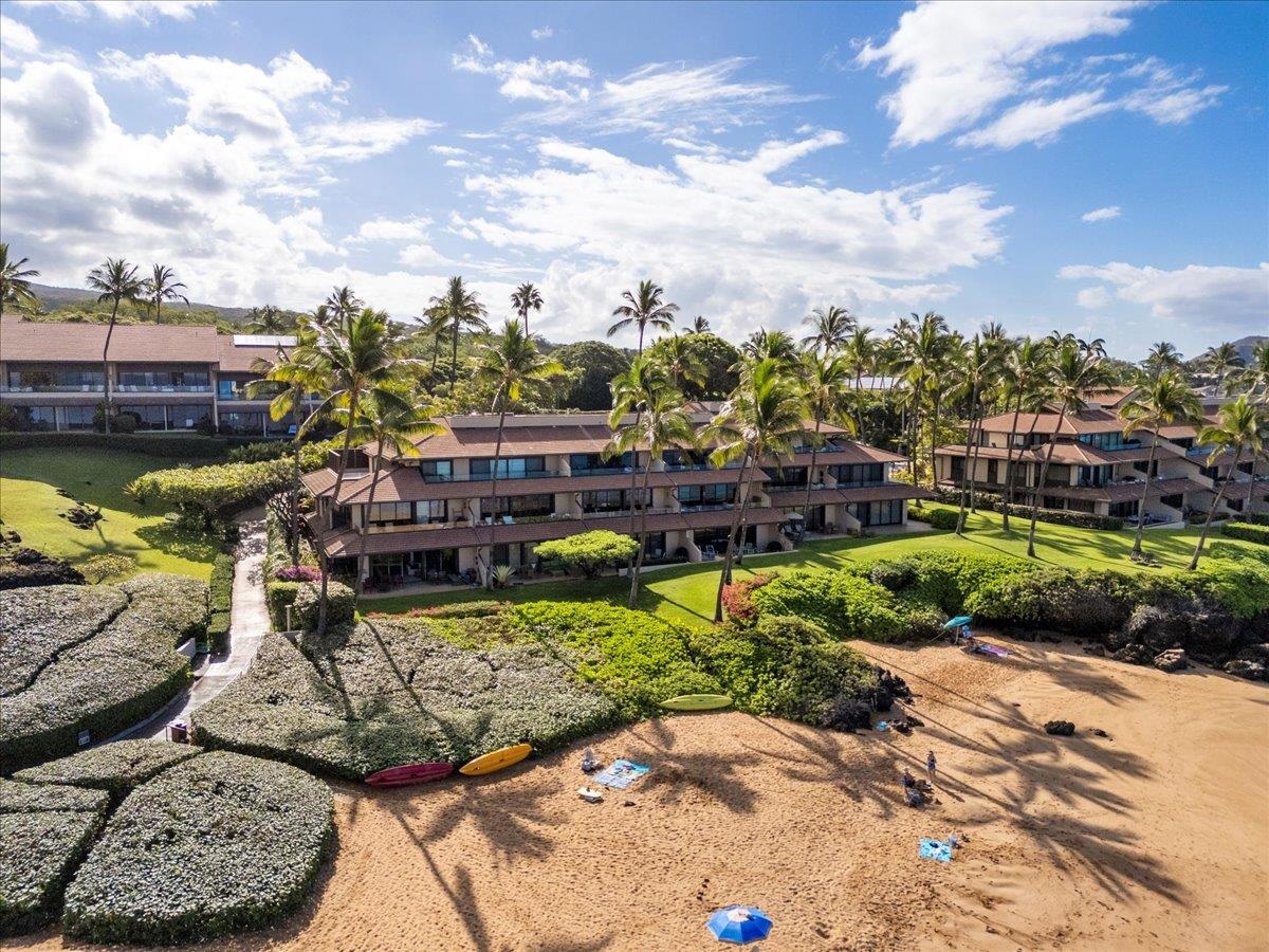 4850 Makena Alanui Road, Unit E205 Kihei, HI 96753 - Photo 34 of 45 a view of a garden with furniture