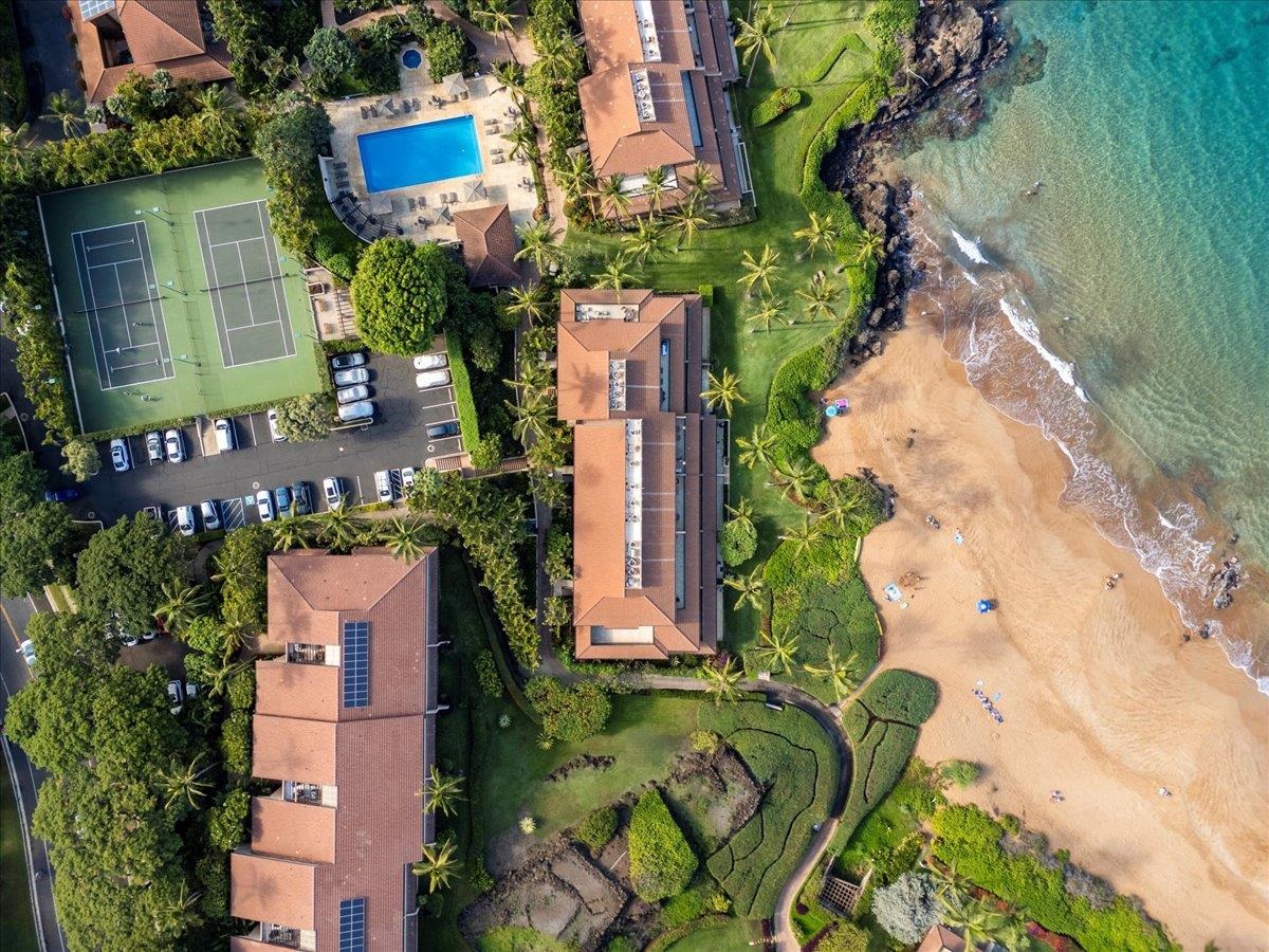 4850 Makena Alanui Road, Unit E205 Kihei, HI 96753 - Photo 35 of 45 an aerial view of a house