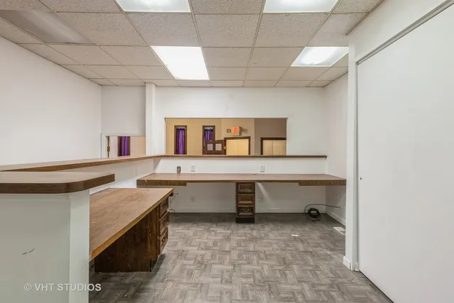 a room with table and chair