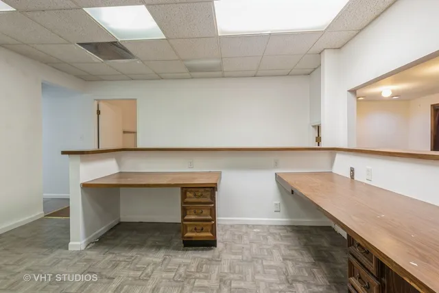 a view of a livingroom with a furniture