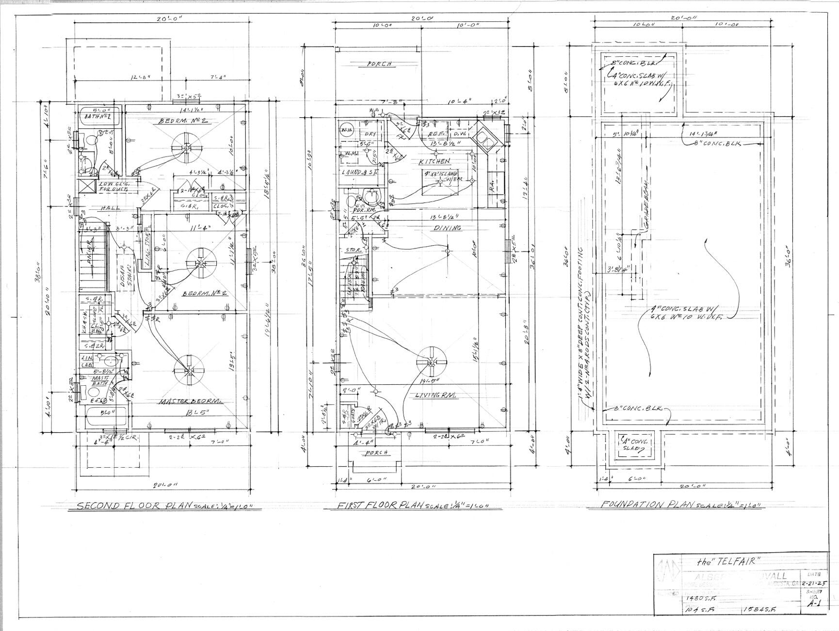 204 Telfair Street Augusta, GA 30901 - Photo 5 of 6 204 Telfair St Construction Drawings (2)