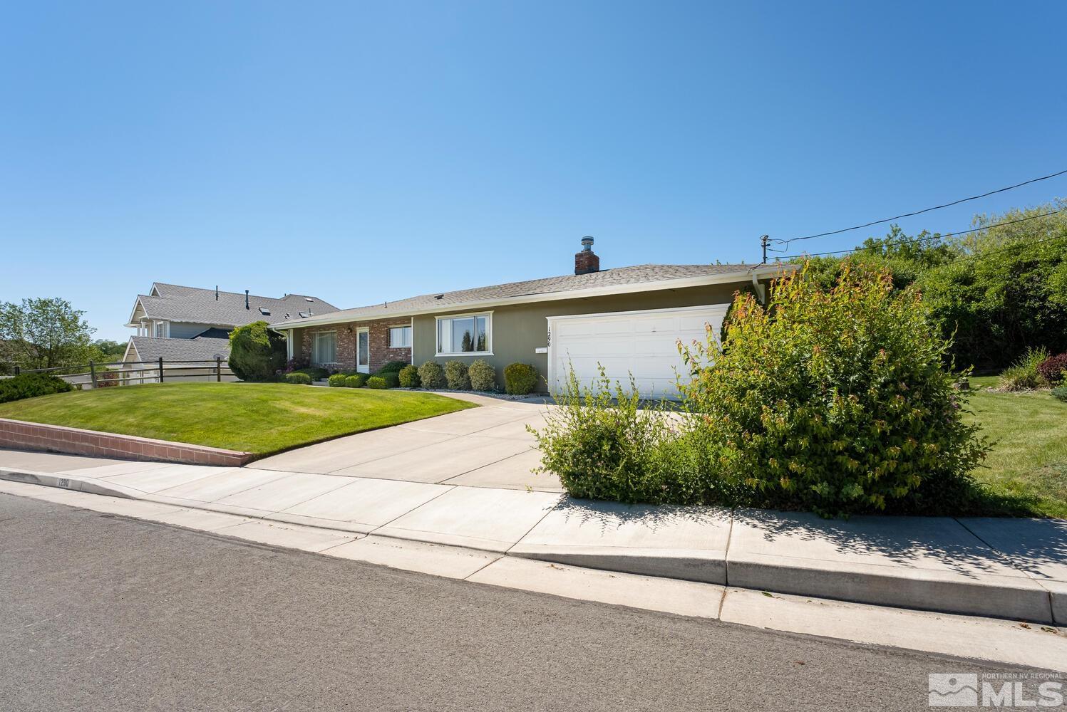 1290 Belford Road Reno, NV 89509 - Photo 33 of 33 a view of house with outdoor space and garden