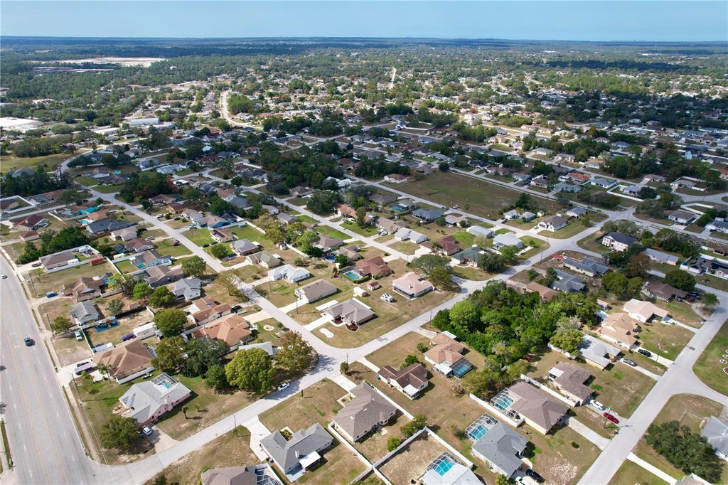 4372 Odin Street Spring Hill, FL 34608 - Photo 37 of 38 an aerial view of multiple house