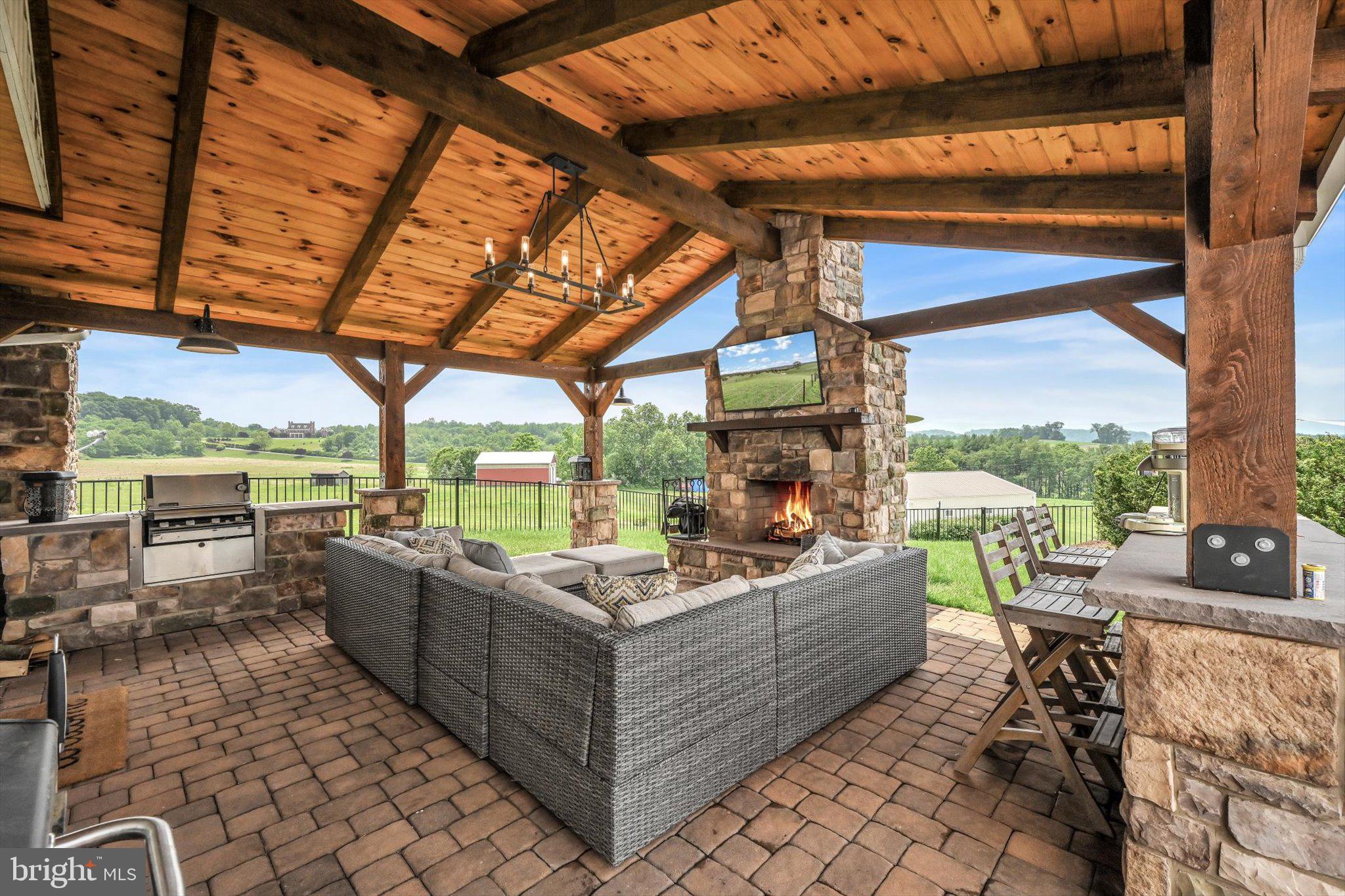 19 Kutz Road Schuylkill Haven, PA 17972 - Photo 8 of 69 Outdoor living space with phenomenal views