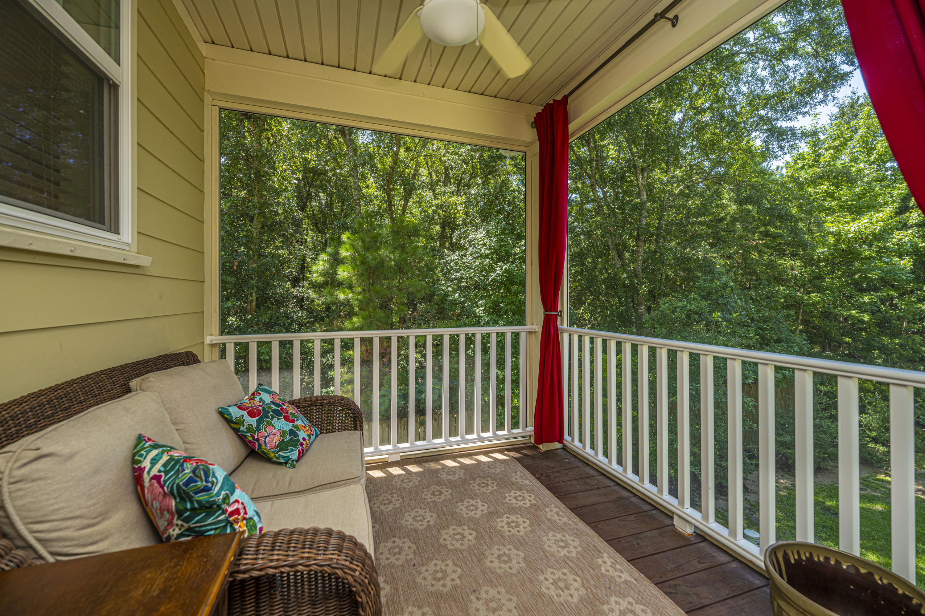1247 Dingle Road Mount Pleasant, SC 29466 - Photo 14 of 44 Wooded views from screen porch
